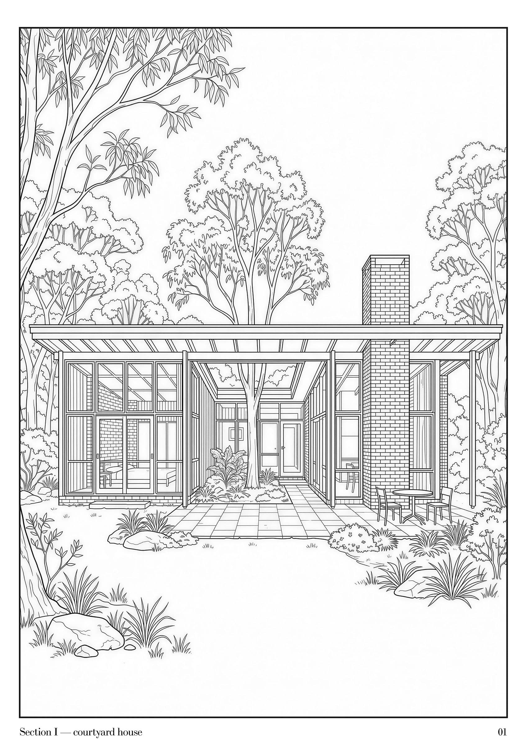 Modernist Folio, plate 1 — Australian modernist architecture study at folio scale