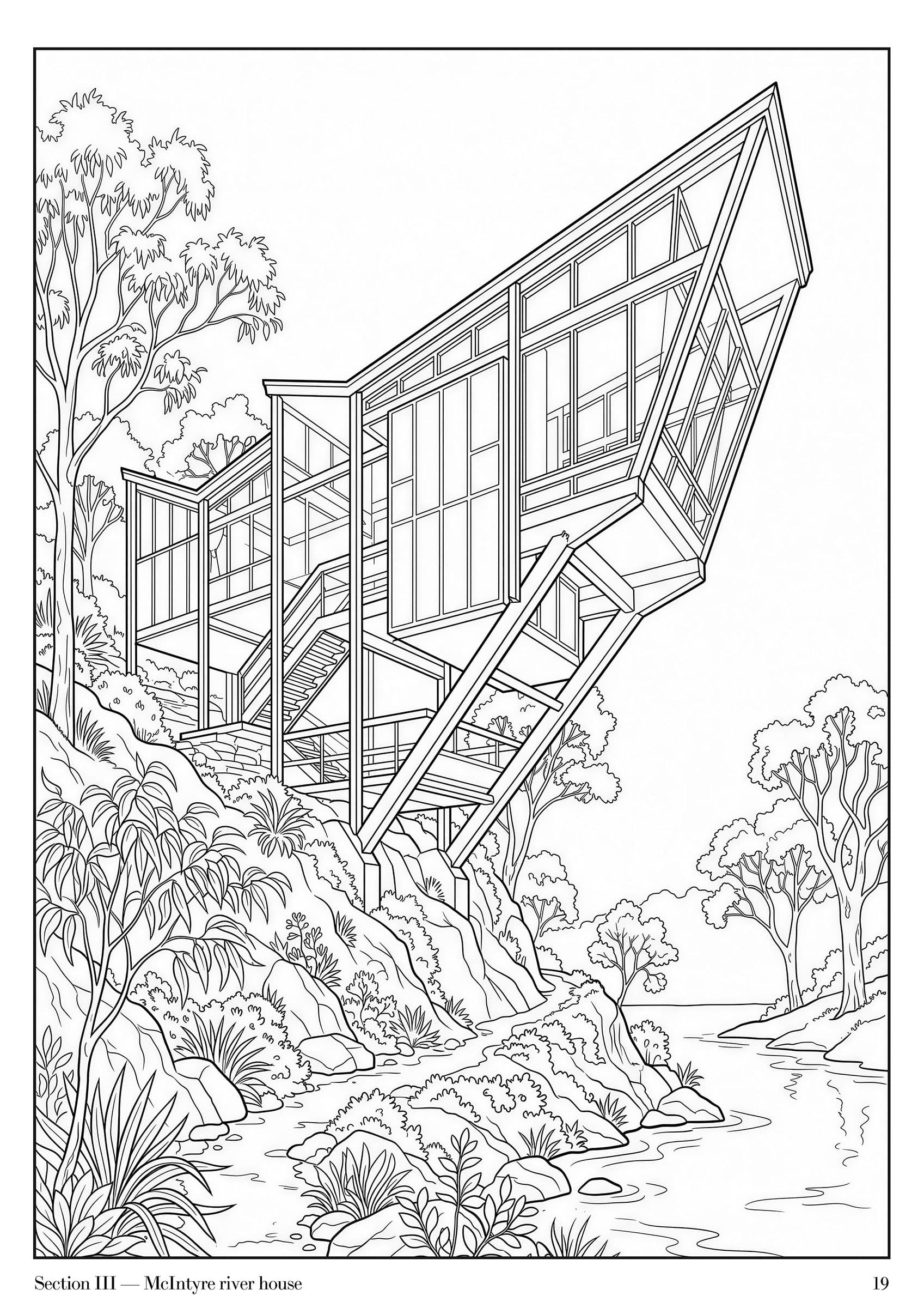 Modernist Folio, plate 19 — Australian modernist architecture study at folio scale
